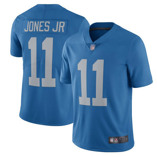 Detroit Lions Limited Blue Youth Marvin Jones Jr Alternate Jersey NFL Football #11 Vapor Untouchable